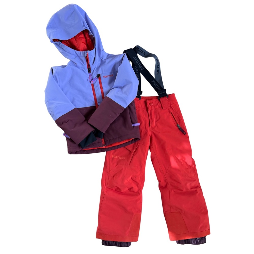 Marmot Red and Black Jacket